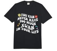 Retro Groovy Nunca Puedes Tener Demasiado Xuan en tu Vida Comfort Colors Adult Heavyweight T-Shirt