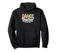Retro Groovy, Profesora de Danza, Artes escénicas, Regreso a la Escuela Sudadera con Capucha