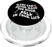 Retro Groovy Que Nunca Puedes Tener demasiada Campana en tu Vida PopSockets PopGrip para MagSafe