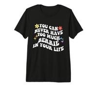 Retro Groovy Que Nunca Puedes Tener demasiadas Bayas en tu Vida Camiseta Premium
