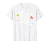 Retro Groovy, Soy Ana, Haciendo Cosas Divertidas para el Día de la Madre de Ana Camiseta gráfica económica, Hombre, Blanco, M