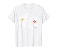 Retro Groovy, Soy Elizabeth Haciendo Cosas graciosas con Elizabeth Camiseta gráfica económica, Hombre, Blanco, XL