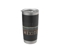 Retro Guadalajara México Vaso térmico de acero inoxidable de doble pared