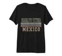 Retro Guadalupe Victoria México Camiseta Premium