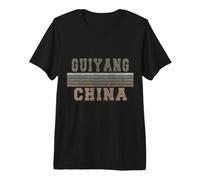 Retro Guiyang China Camiseta Premium