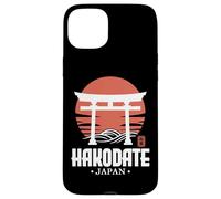 Retro Hakodate Japón Torii Gate Japanese Kanji Souvenir Carcasa para iPhone 15 Plus