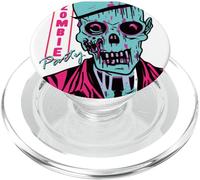 Retro Halloween Synthwave Vaporwave Zombie estético PopSockets PopGrip para MagSafe