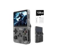 Retro handheld gaming console R36S, open-source Linux system, 128GB TF card, over 30,000 classic games, 3.5-inch IPS screen