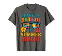 Retro Have A Skibidi Summer Brush Last Day Of School, divertido Camiseta