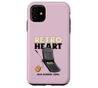 Retro Heart Old School Soul (Gráfico) Carcasa para iPhone 11