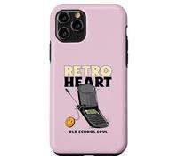 Retro Heart Old School Soul (Gráfico) Carcasa para iPhone 11 Pro