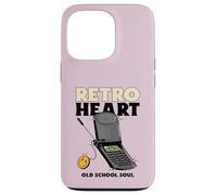 Retro Heart Old School Soul (Gráfico) Carcasa para iPhone 13 Pro