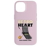 Retro Heart Old School Soul (Gráfico) Carcasa para iPhone 14