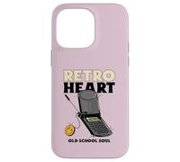 Retro Heart Old School Soul (Gráfico) Carcasa para iPhone 14 Pro MAX