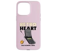 Retro Heart Old School Soul (Gráfico) Carcasa para iPhone 15 Pro MAX