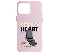 Retro Heart Old School Soul (Gráfico) Carcasa para iPhone 16 Pro MAX