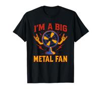 Retro Heavy-Metal Big Rock Music Fan Vintage Camiseta