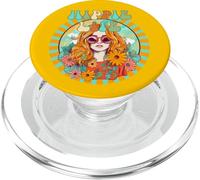 Retro Hippie Life Stay Trippy Little Hippie Vintage Hippy PopSockets PopGrip para MagSafe
