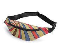 Retro Hipster Swirl Pattern You Are My Happiness Fanny Pack, riñonera Deportiva para niños Adultos para Hombres y Mujeres
