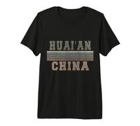 Retro Huai'an, China Camiseta Premium