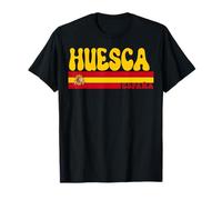 Retro HUESCA Ciudad España Vintage Estética Vacaciones de Verano Camiseta