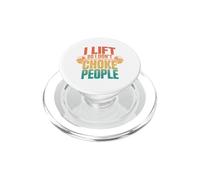 Retro I Lift So I Stay Calm - Entrenamiento Divertido PopSockets PopGrip para MagSafe