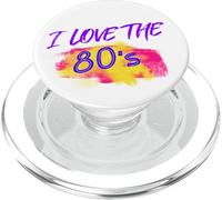 Retro I Love The 80's Classic para una Fiesta temática de los 80 PopSockets PopGrip para MagSafe