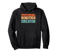 Retro Inteligencia Artificial Vintage Ingeniero En Robótica Sudadera con Capucha