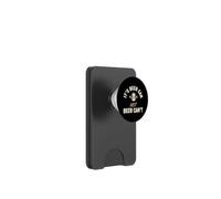 Retro It's Beer Can Not Beer Can't Funny Party Drinking PopSockets PopWallet para MagSafe