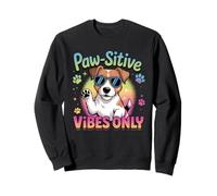 Retro Jack Russell Terrier Amante de los perros Sudadera