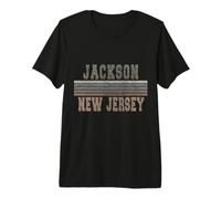 Retro Jackson Nueva Jersey Camiseta Premium