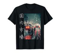 Retro JDM Drift Race Cars Mercado Nacional de Japón (en el Frente) Camiseta