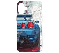 Retro JDM Drift Tuning Car para los Amantes del Mercado Nacional de Japón Carcasa para iPhone 16 Plus