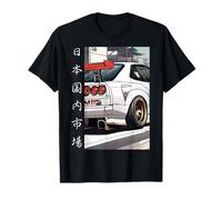 Retro JDM Japón Mercado Nacional Tuning Coche Tokio Drift Regalo Camiseta