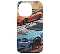 Retro JDM Legends Drift Race Cars Skyline Hecho En Japón Regalo Carcasa para iPhone 13 Pro