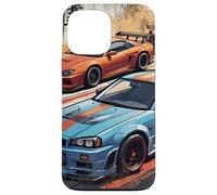 Retro JDM Legends Drift Race Cars Skyline Hecho En Japón Regalo Carcasa para iPhone 13 Pro MAX