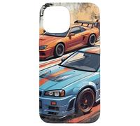 Retro JDM Legends Drift Race Cars Skyline Hecho En Japón Regalo Carcasa para iPhone 15