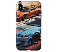 Retro JDM Legends Drift Race Cars Skyline Hecho En Japón Regalo Carcasa para iPhone XS MAX