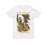 Retro John Farnham Live At The Star Shirt UnisexWhiteM