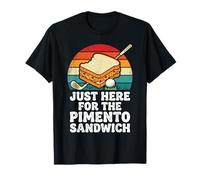 Retro Just Here For The Pimento Sandwich Funny Golfer Golf Camiseta