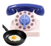 Retro Kitchen Timer - Telephone-Style Cooking Alarm Clock, Cute Desk Decor Countdown Tool, Time Control Baking Device, Home Study Office Classroom Living Space Scheduling Use 60-Minute Wind Up