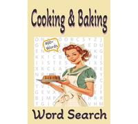 Retro Kitchen Word Search: 1950s Cooking & Baking Puzzle Fun: Enjoy easy-to-read word search puzzles all about cooking, baking, grilling, and more - ... 6x9 inch format with 110 pages of fun!