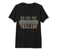 Retro KO Phi Phi Tailandia Camiseta Premium
