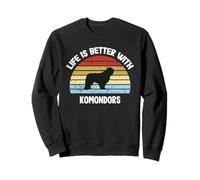 Retro Komondor perro regalo Sudadera