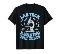 Retro Lab Tech Running Pruebas Lab Tech Ejecutar Las Pruebas Camiseta