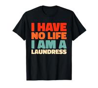 Retro Lavandera - Ropa Limpieza Lavandería Vintage Lavandera Camiseta