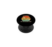 Retro Life Is Short Come Pistachos Primer Amante del Pistacho PopSockets PopGrip Adhesivo