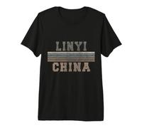 Retro Linyi China Camiseta Premium