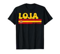 Retro Loja Ciudad España Vintage Estética Verano Vacaciones Camiseta