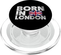 Retro London, Nacido en Londres, Londres Ilustración Gráfico PopSockets PopGrip para MagSafe
